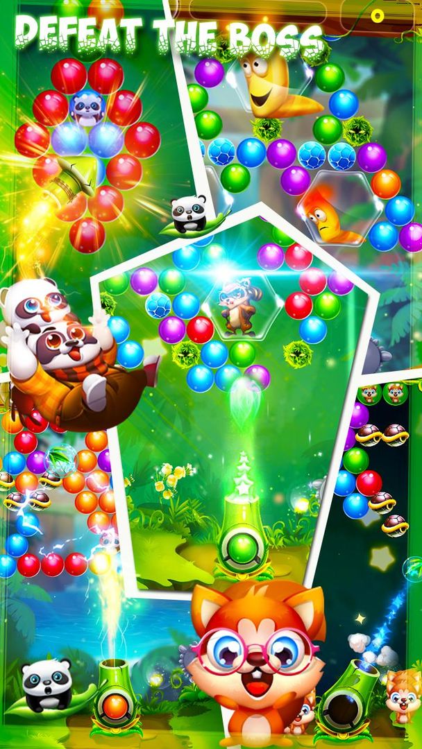 Panda Bubble Pop - Bear Bubble Shooter Game ภาพหน้าจอเกม