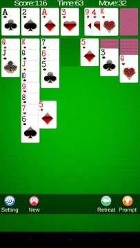 Solitaire ภาพหน้าจอเกม