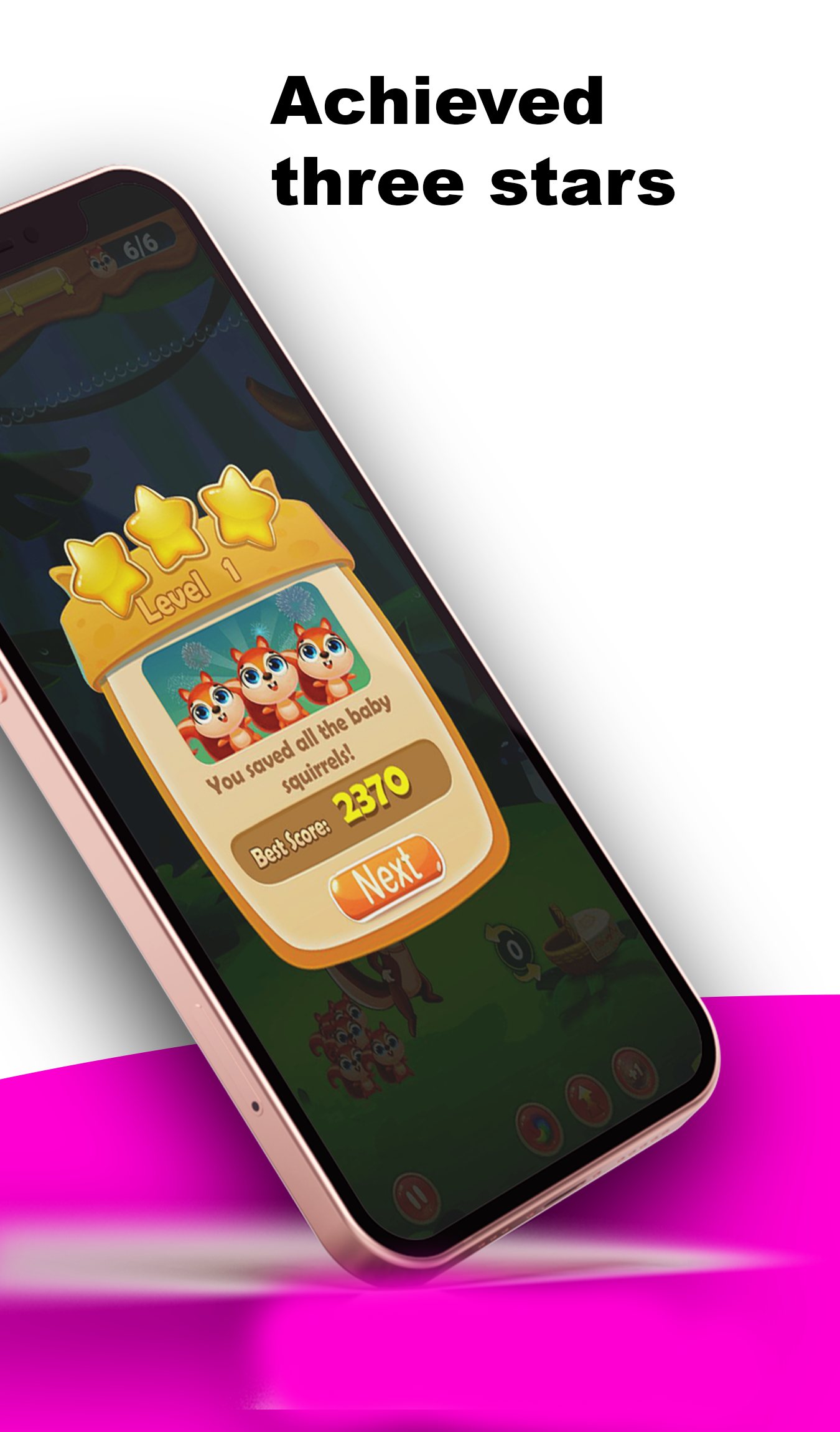 Bubble Shooter: Match Star 2 Game Screenshot