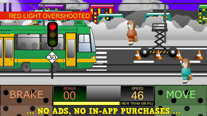 Tram Simulator 2D Premium - City Train Driver - Virtual Pocket Rail Driving Game 게임 스크린 샷