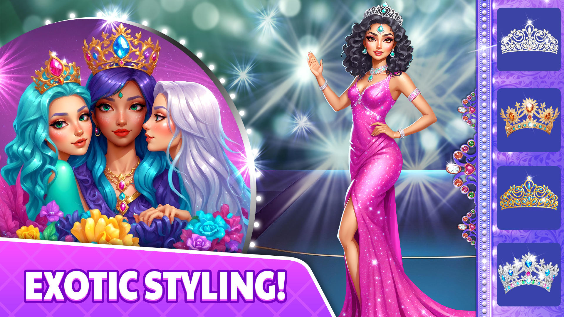 Miss World Dressup Games Game Screenshot