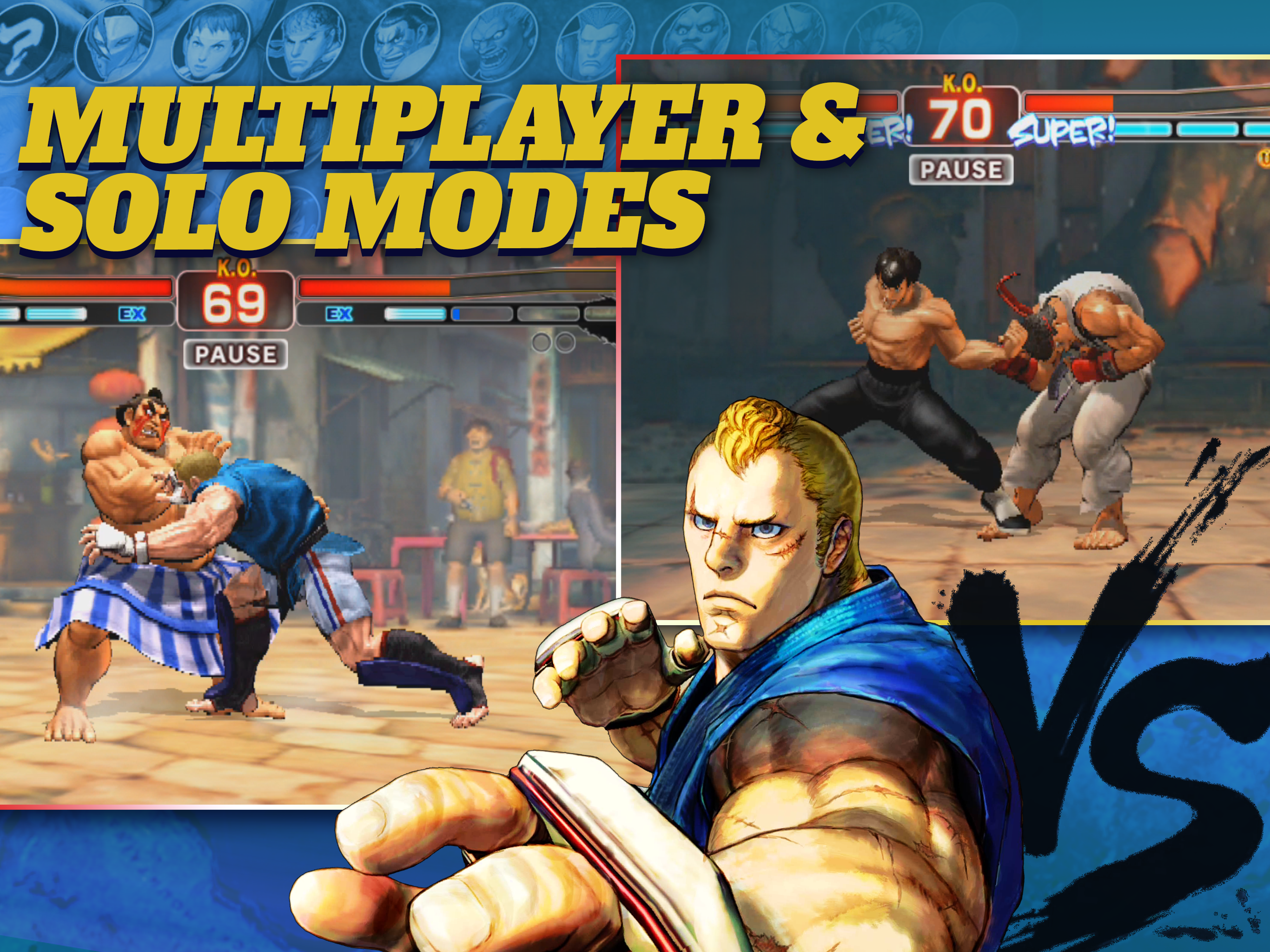 Hint Street Fighter V APK + Mod for Android.