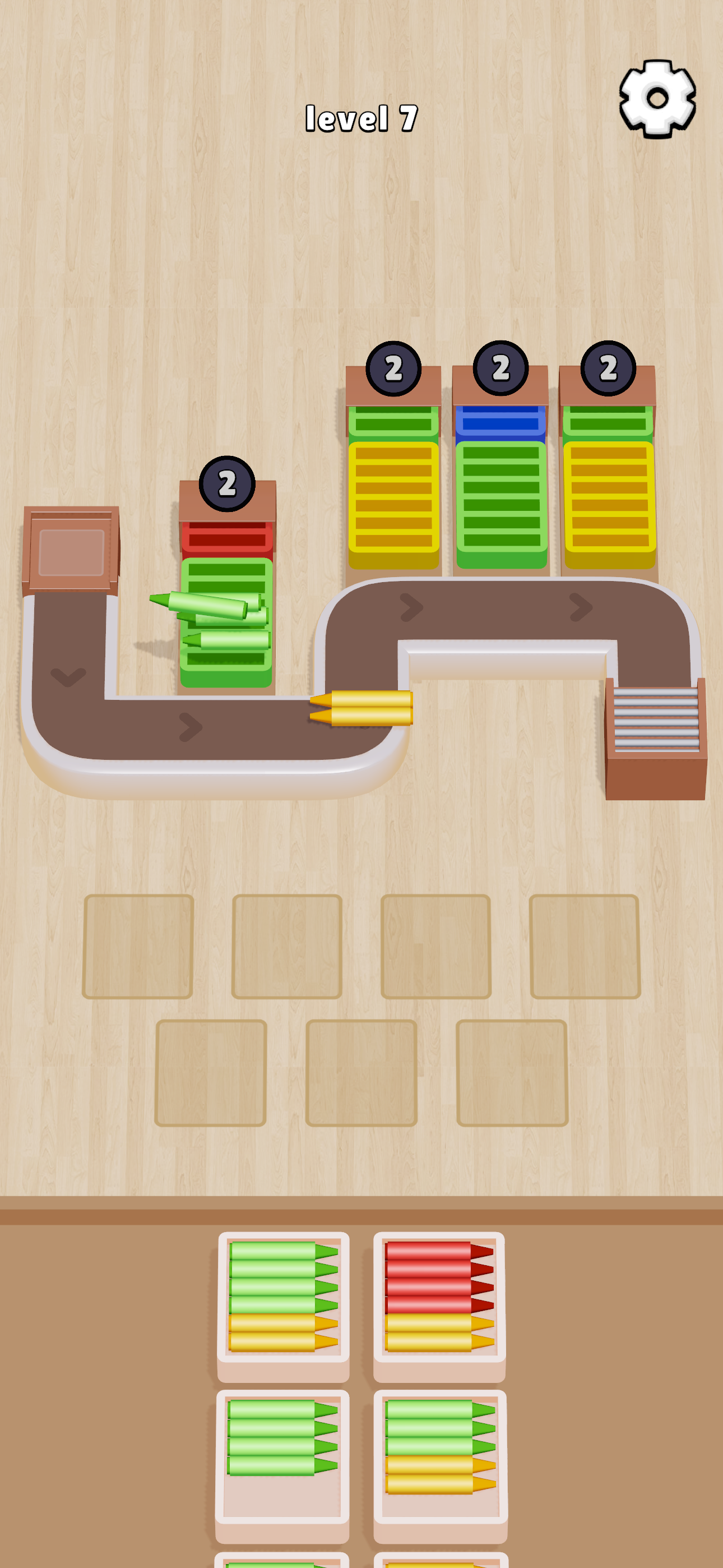 Crayon Factory Game Screenshot
