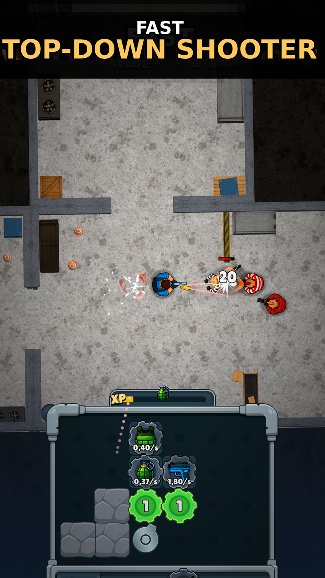 Gear Wars Game Screenshot