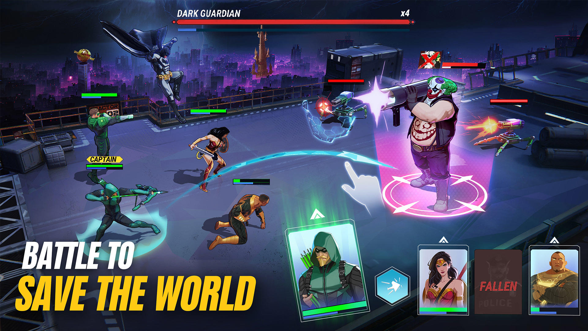 DC: Dark Legion™ screenshot game