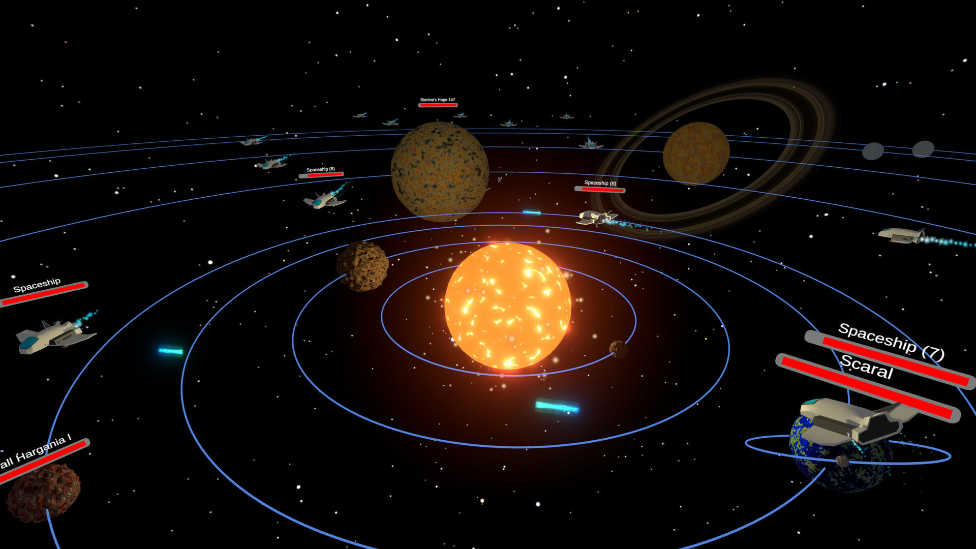 Screenshot 1 of Angry Universe VR 
