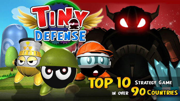 Tiny Defense ゲームのスクリーンショット