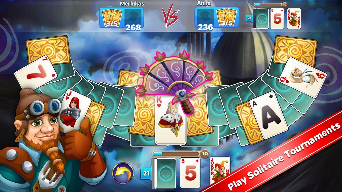 Скриншот игры Solitaire Tales Live
