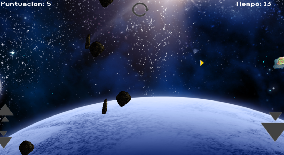 Meteor Game Screenshot