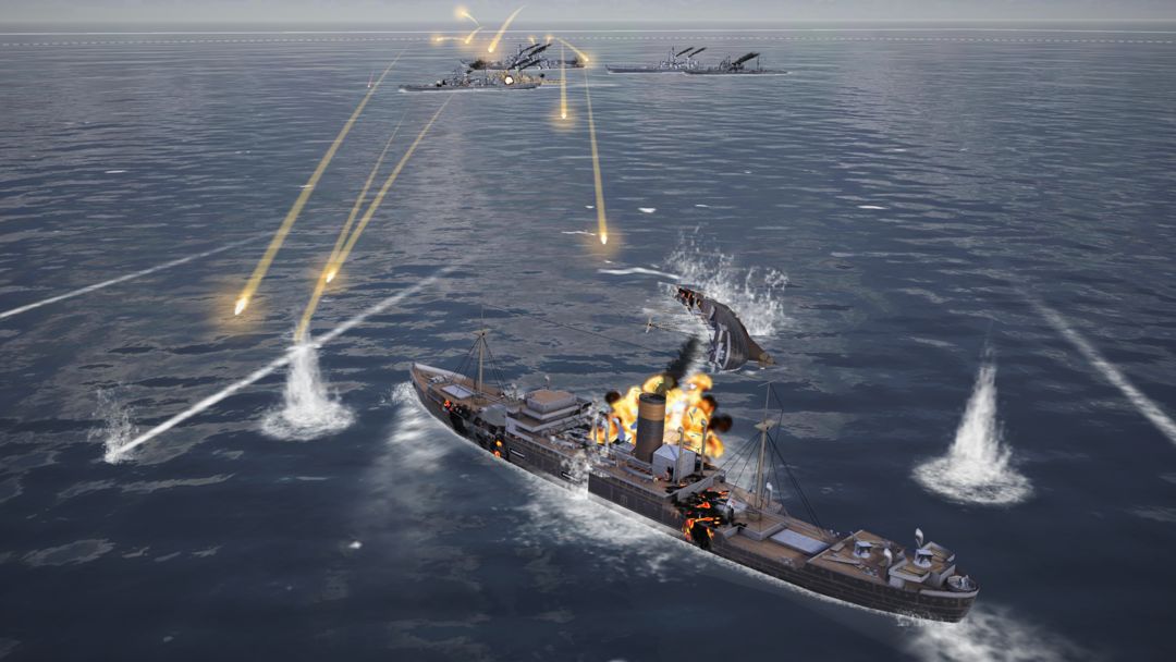 軍艦艦隊司令部 : WW2 海軍遊戲遊戲截圖