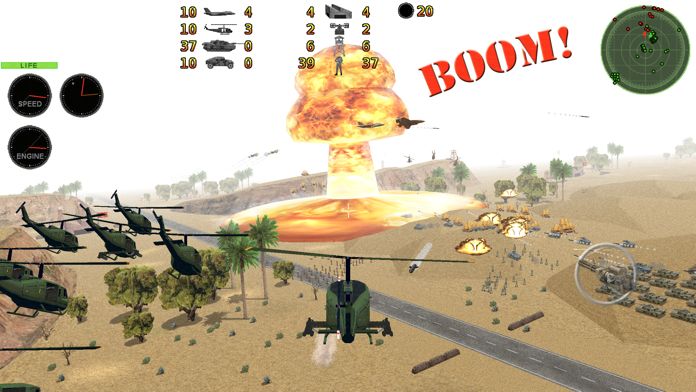 Screenshot of Desert War 3D - Strategy game