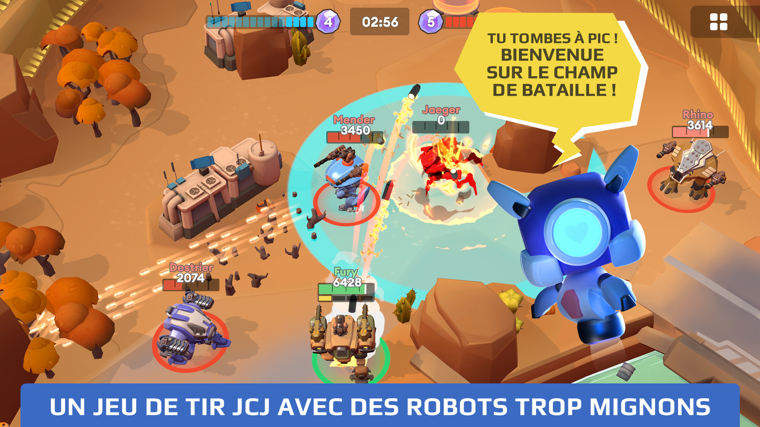Screenshot 1 of Little Big Robots. Mech Battle 2.0.0