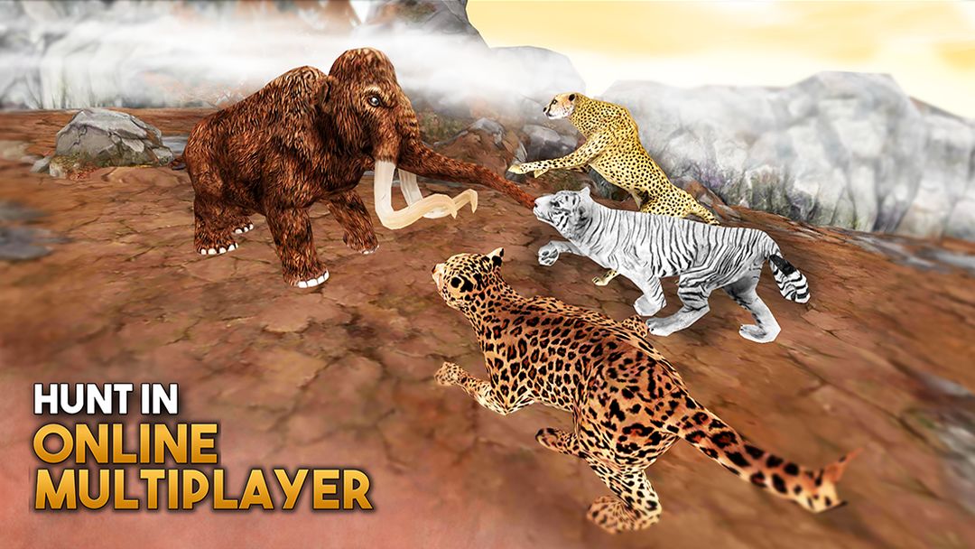 Animal Sim Online: Big Cats 3D ภาพหน้าจอเกม