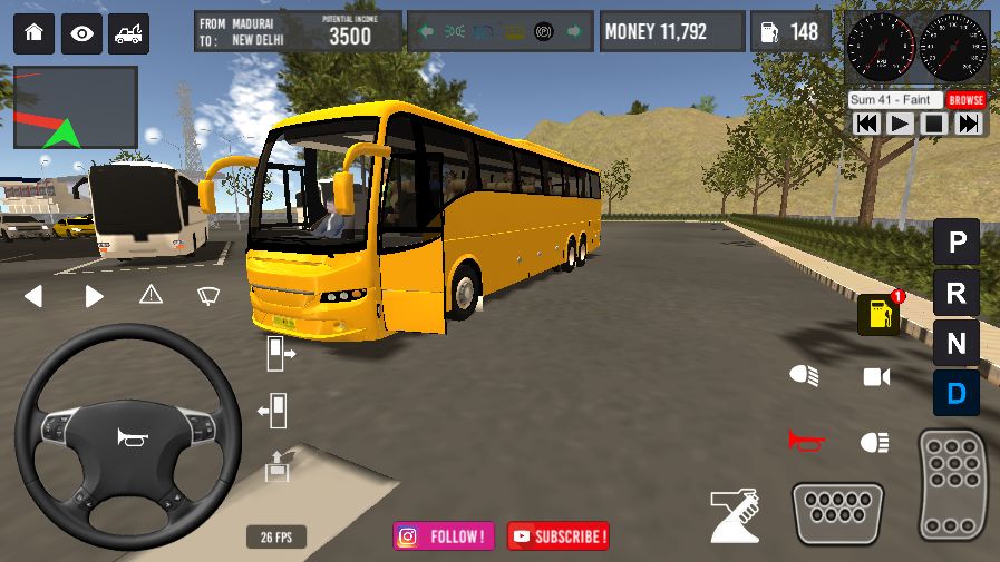 INDIA BUS SIMULATOR screenshot game