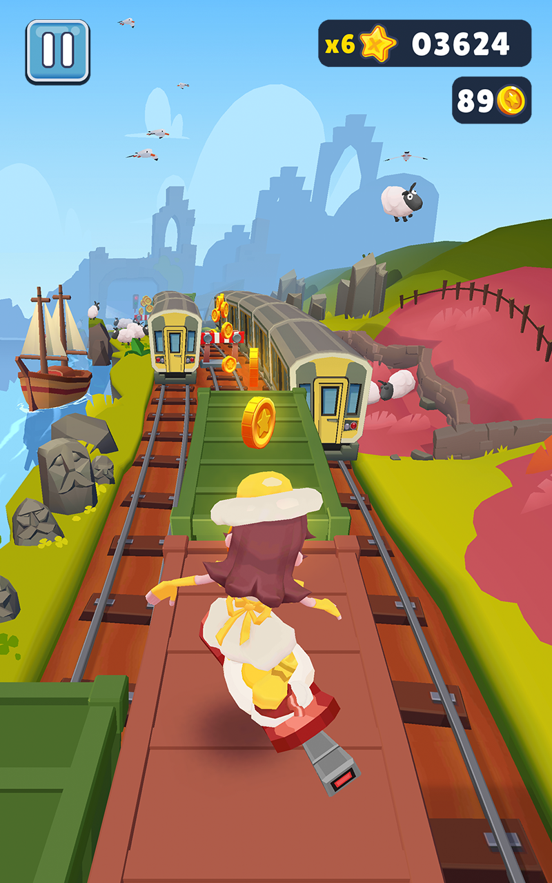 Subway Surfers Game Screenshot