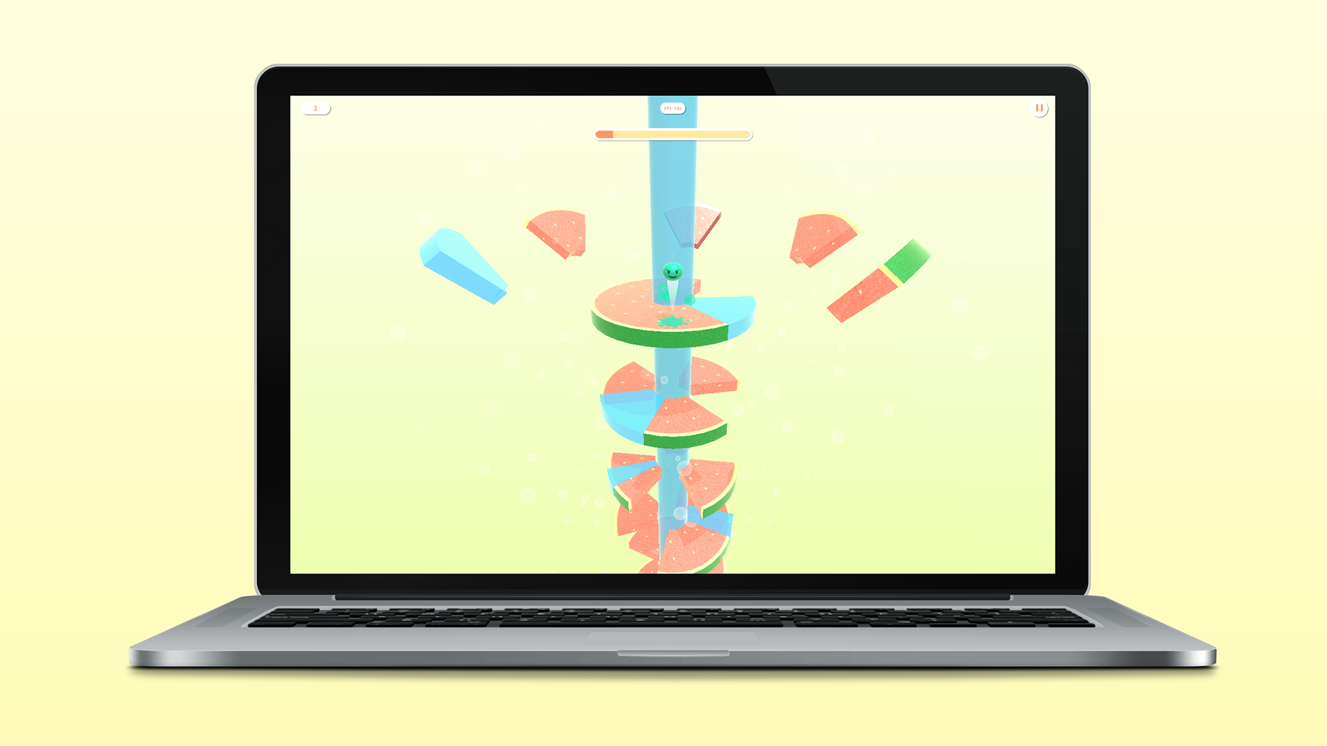 Fruit Helix Frenzy ภาพหน้าจอเกม