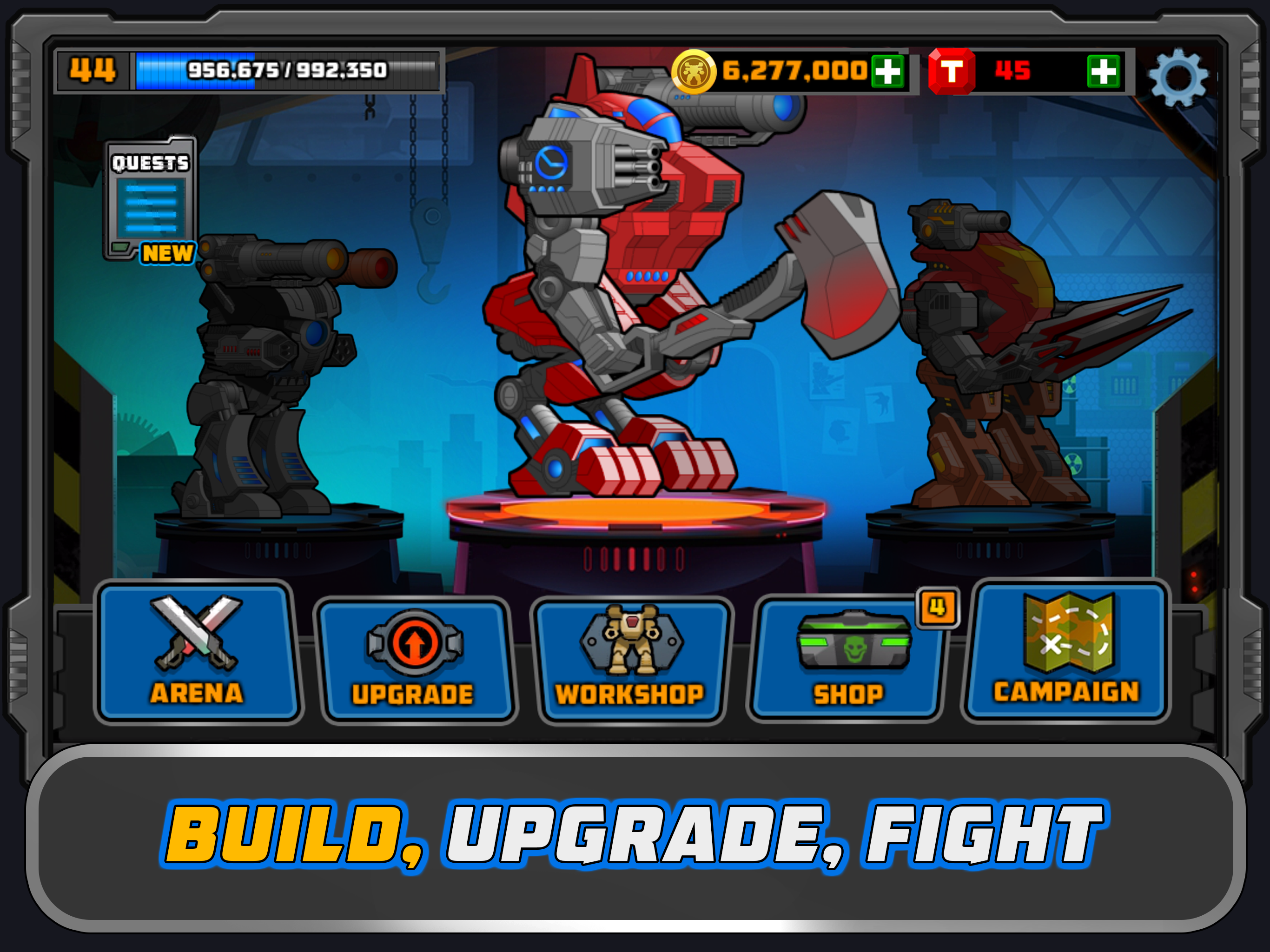 Super Mechs ภาพหน้าจอเกม