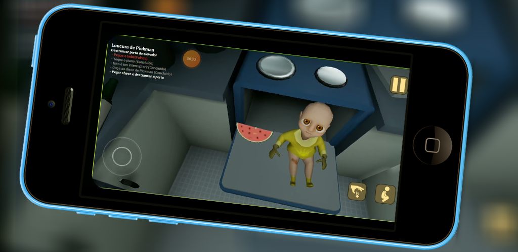 Scary baby : For Yellow Sister Game Screenshot
