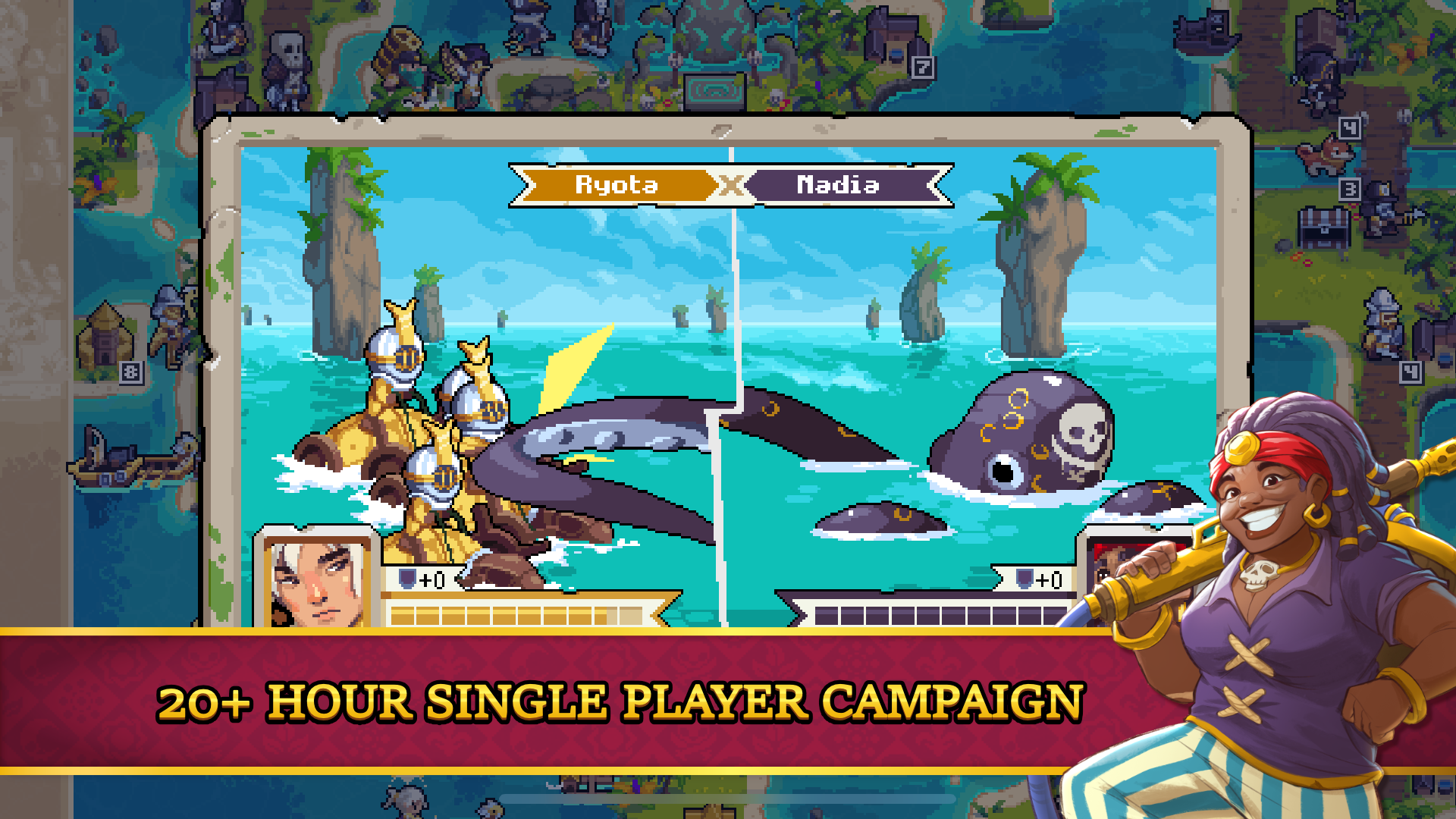 Wargroove 2: Pocket Edition Game Screenshot