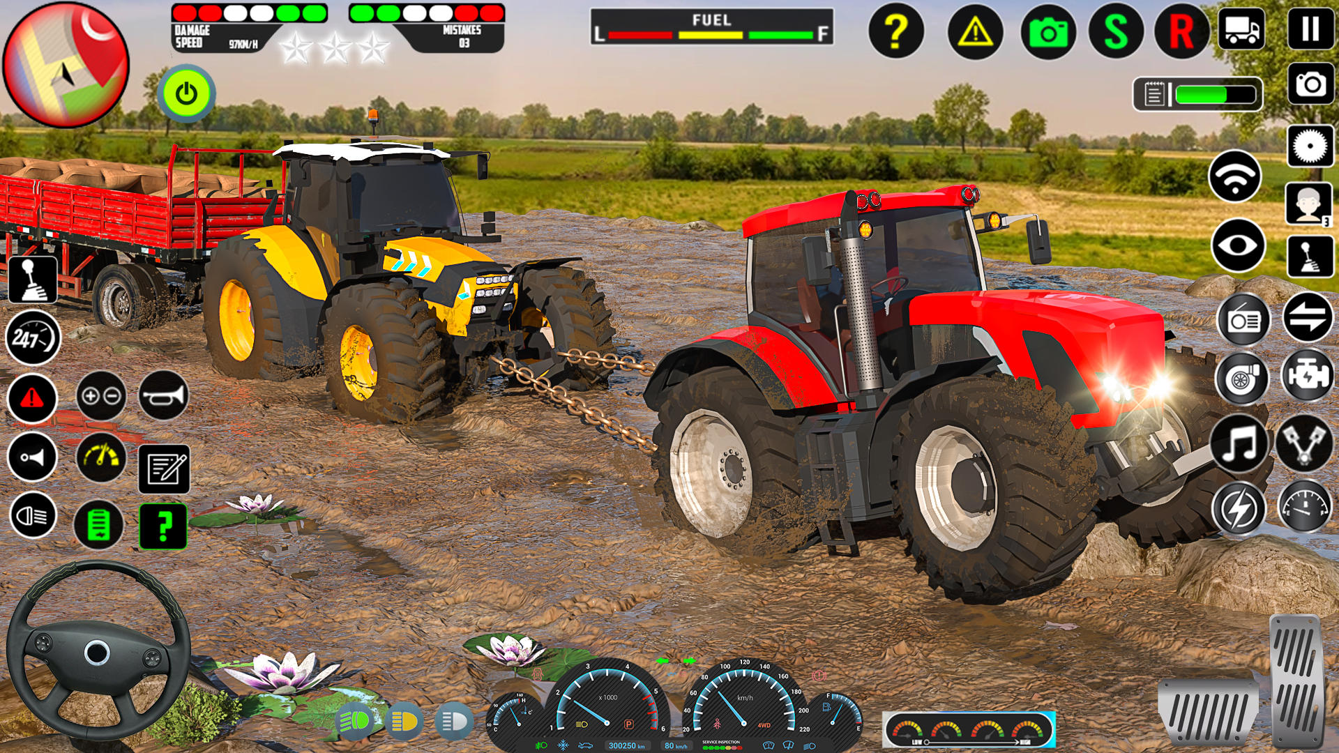 Farming Tractor Game Simulator Game Screenshot