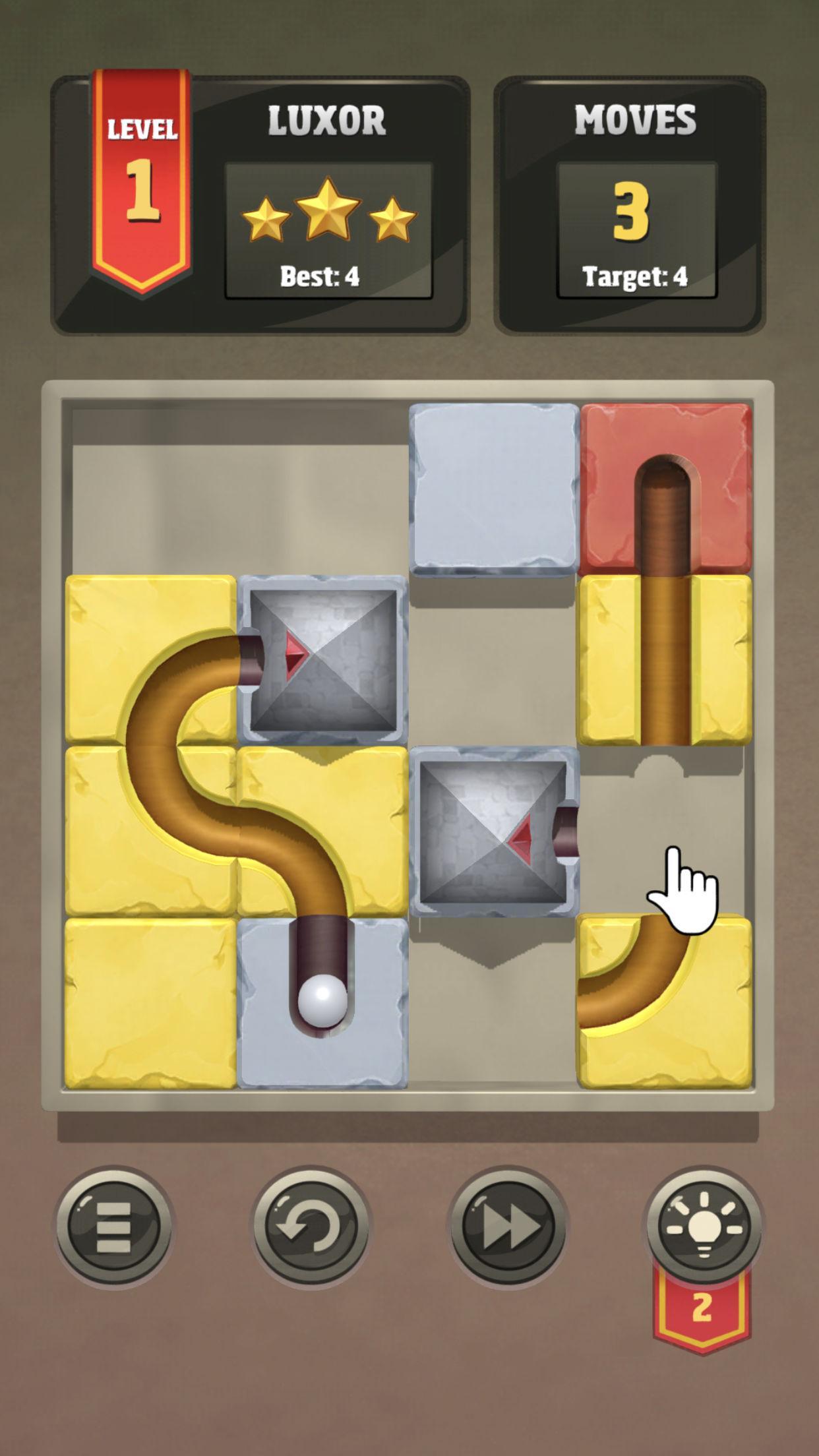 Unroll Me 2 Game Screenshot