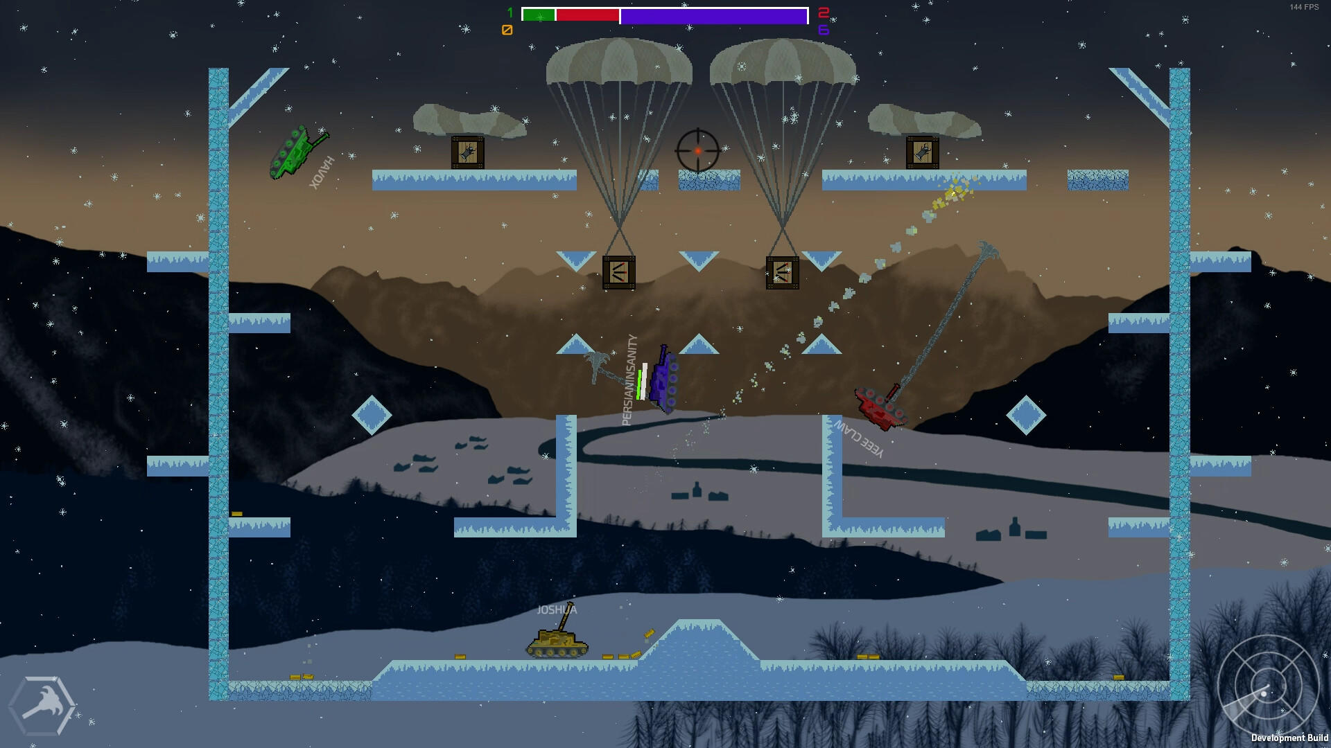 Grapple Tanks screenshot game