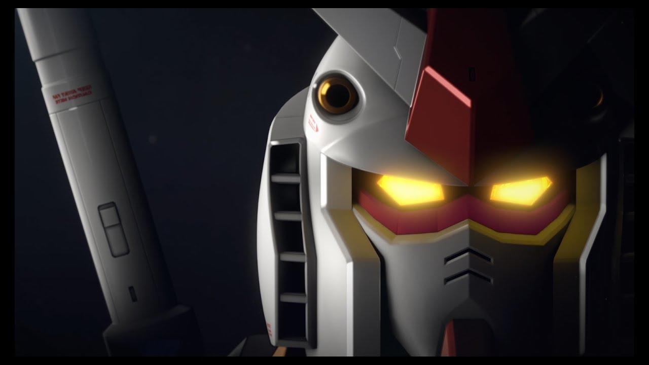 Screenshot of the video of Mobile Suit Gundam