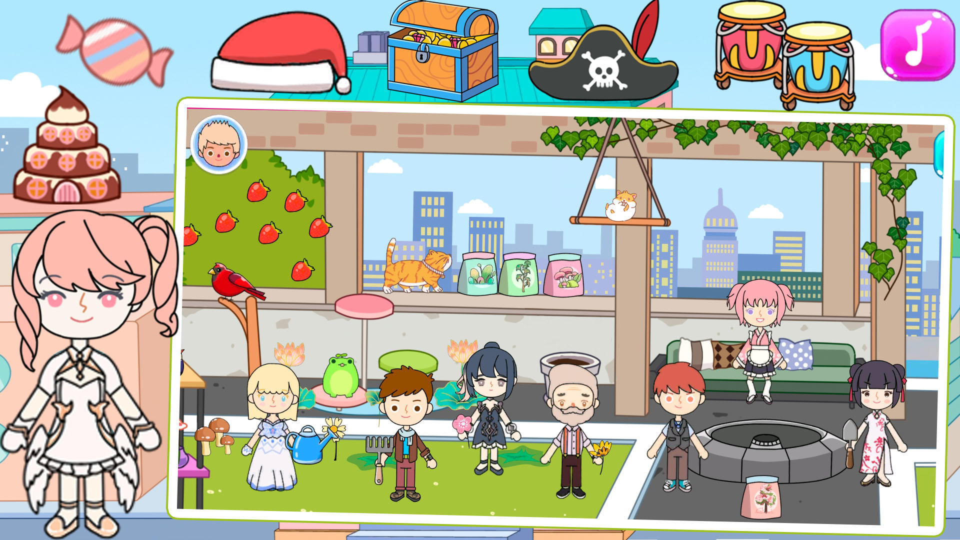 Mica Life World : Theme Park Game Screenshot