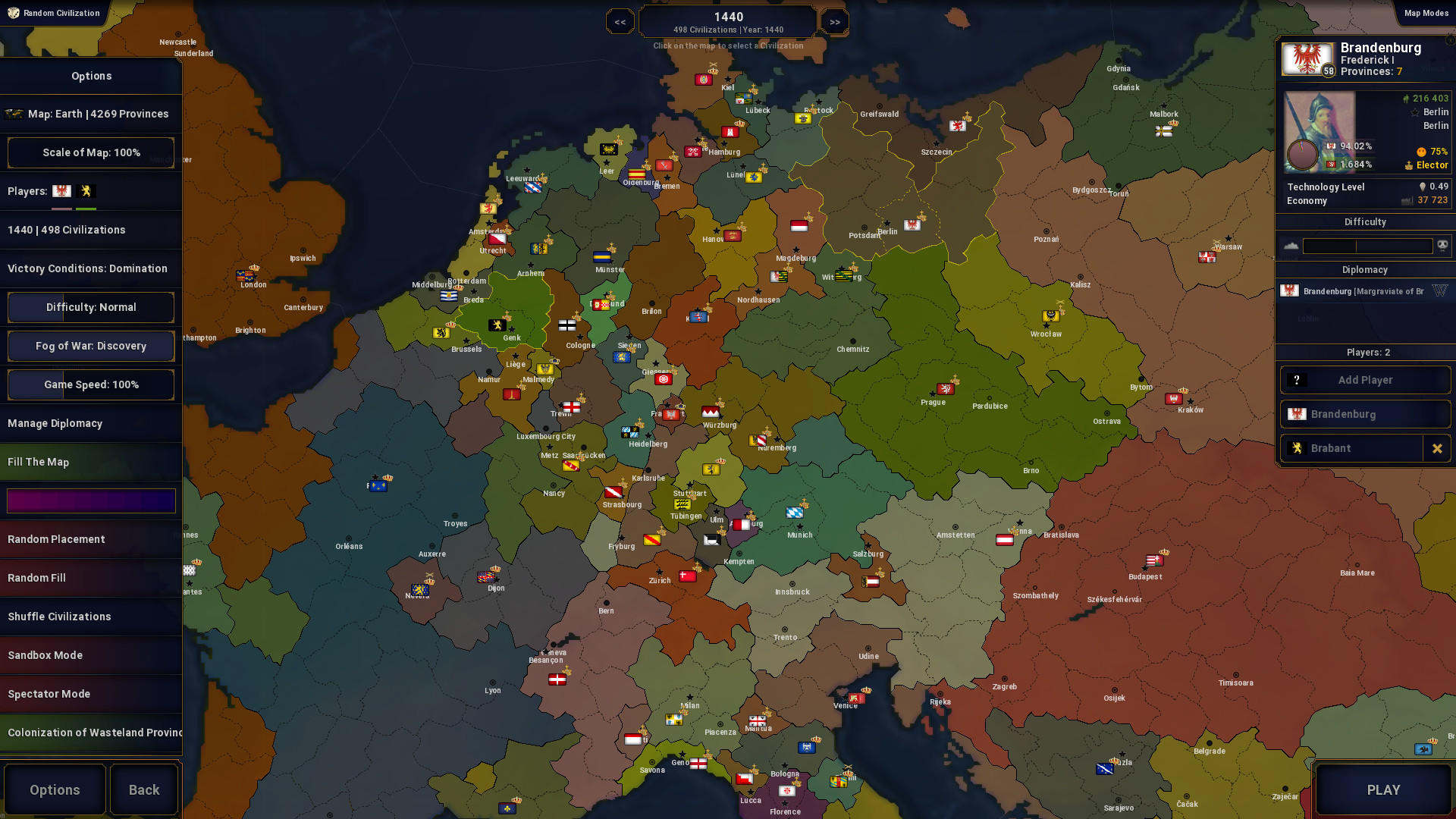 Age of History II screenshot game