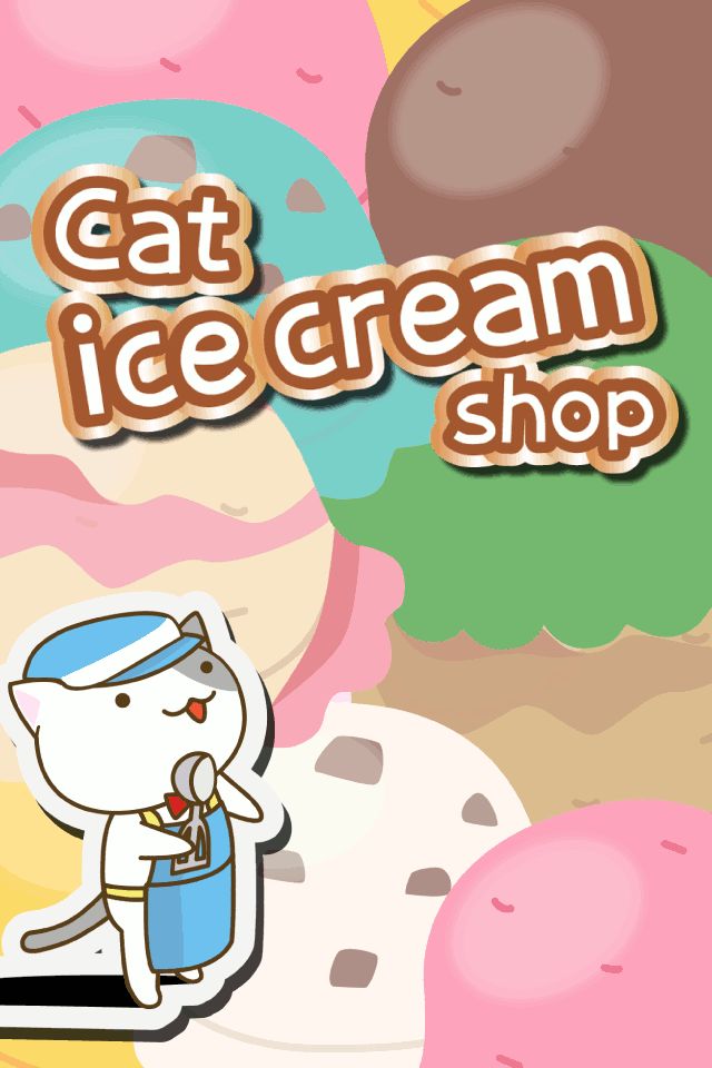 Screenshot of Cat ice cream shop