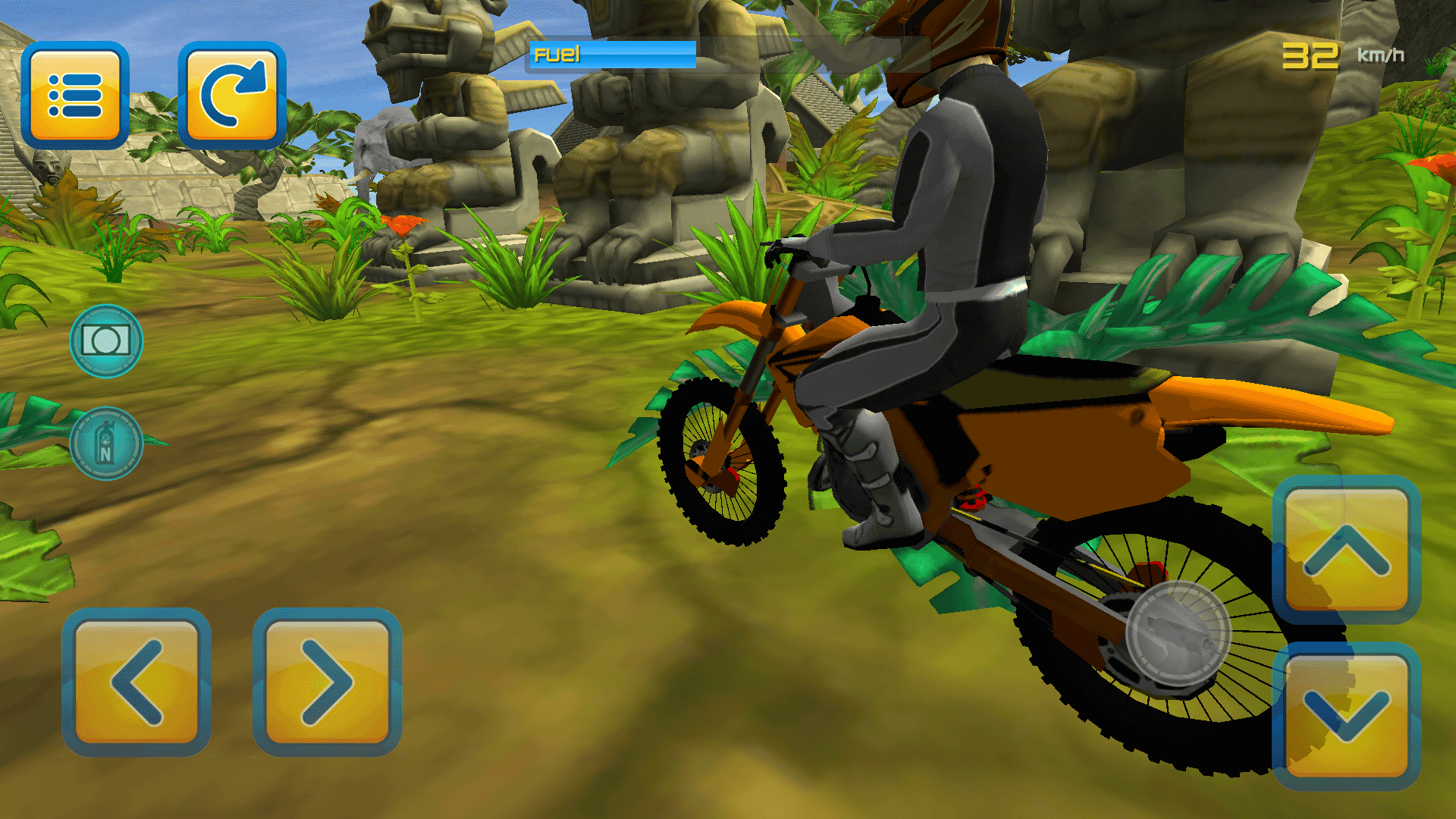 Screenshot 6 of Jungle Motorbike Jumping 3D 