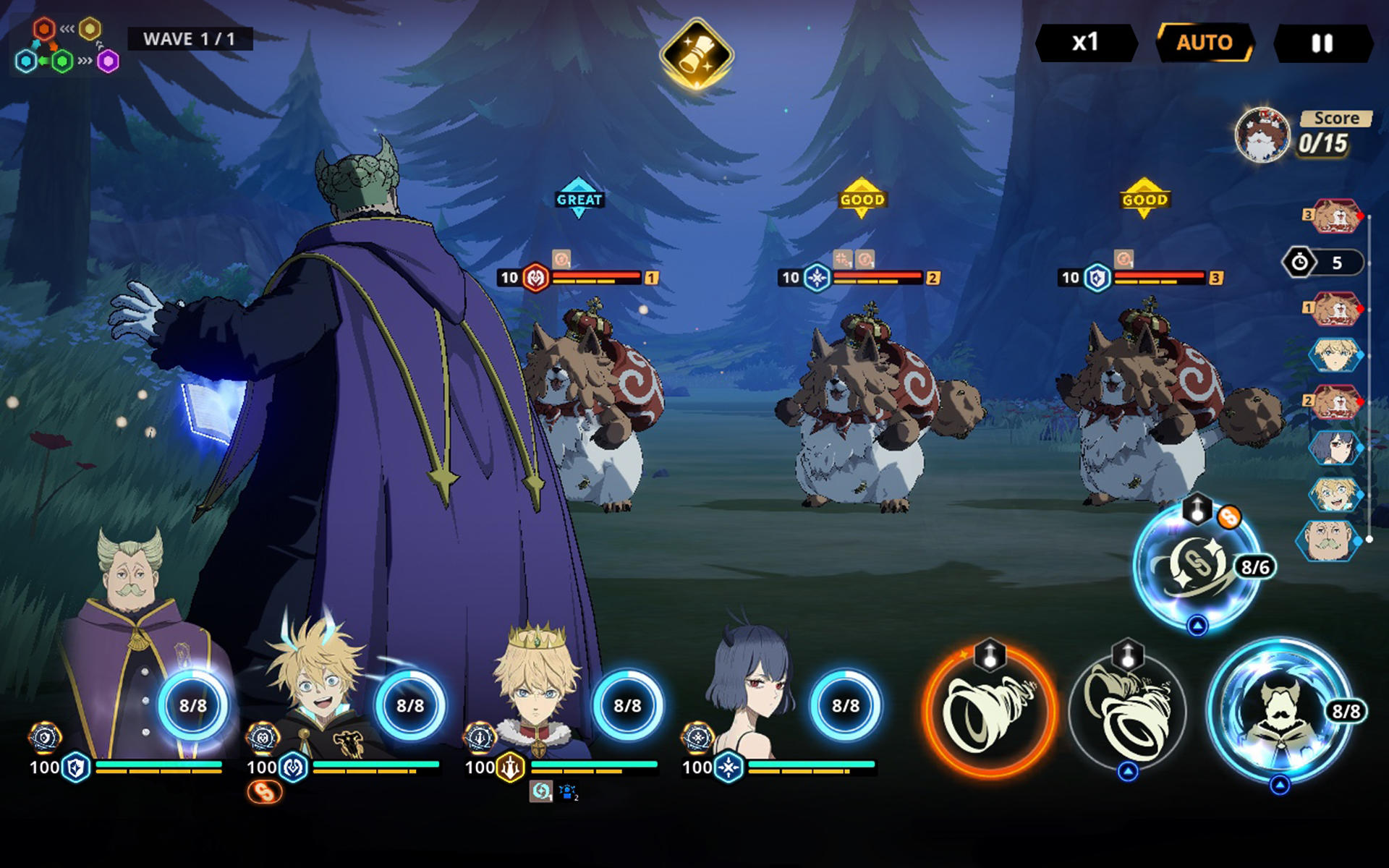 Black Clover M Game Screenshot