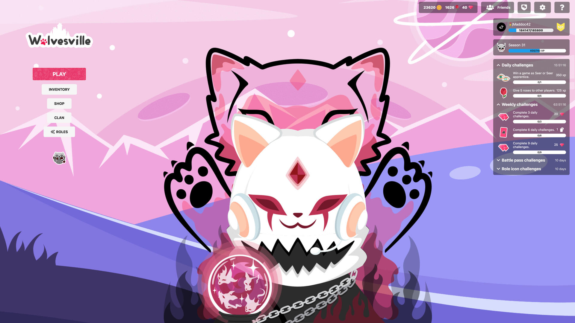 Wolvesville Game Screenshot