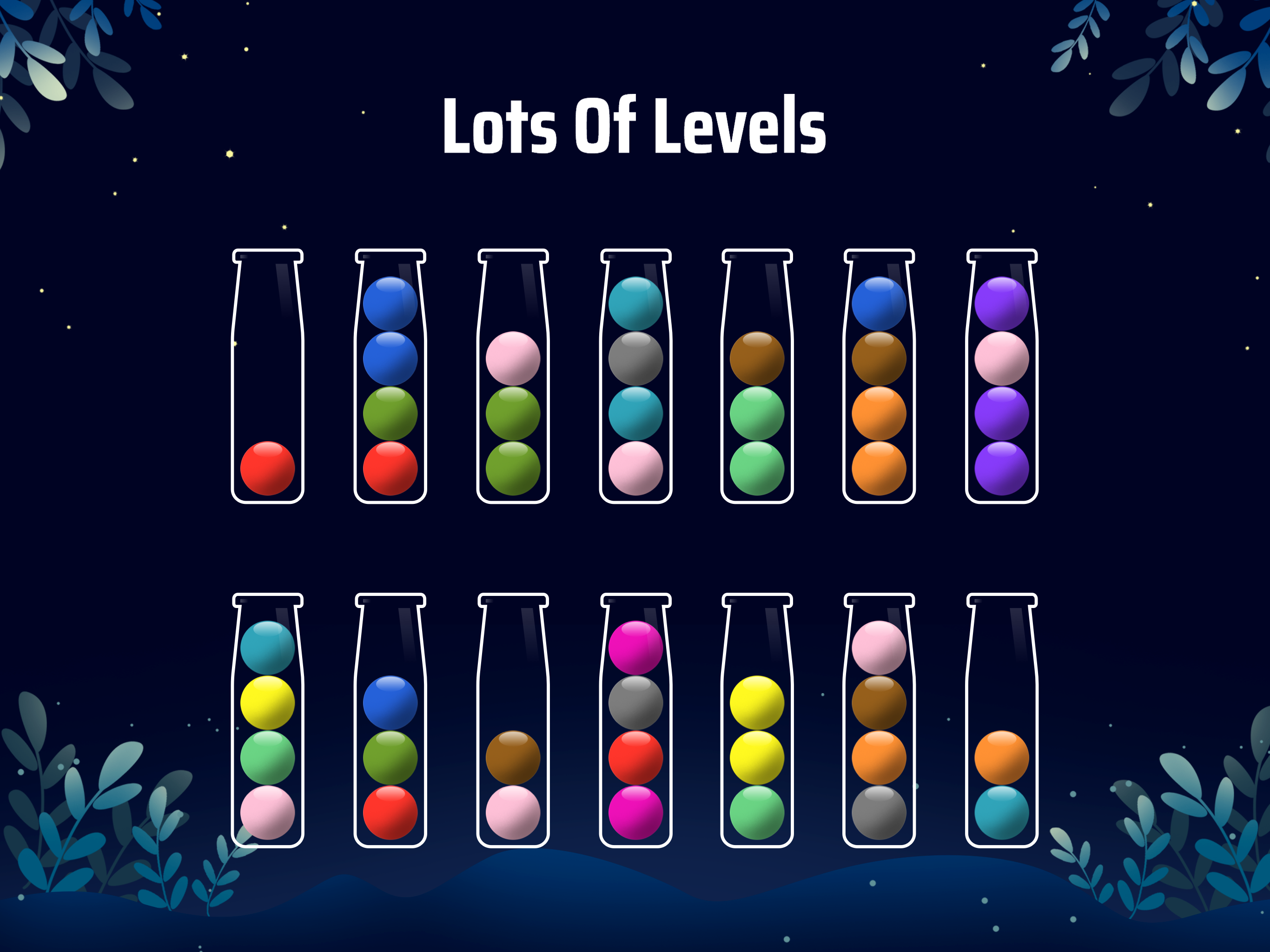 Screenshot of Ball Sort - Color Puzzle Game