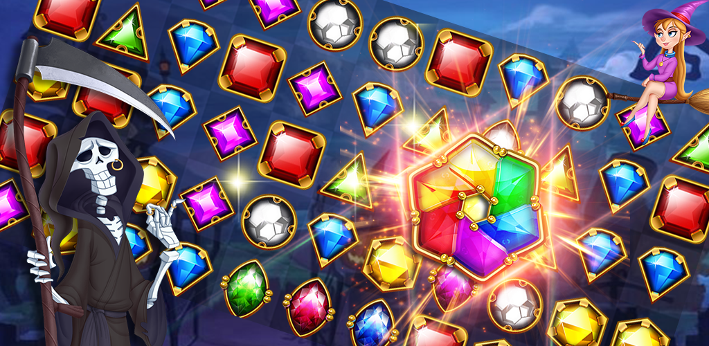 Banner of Wicked Witch Gems Mania Legend 1.1