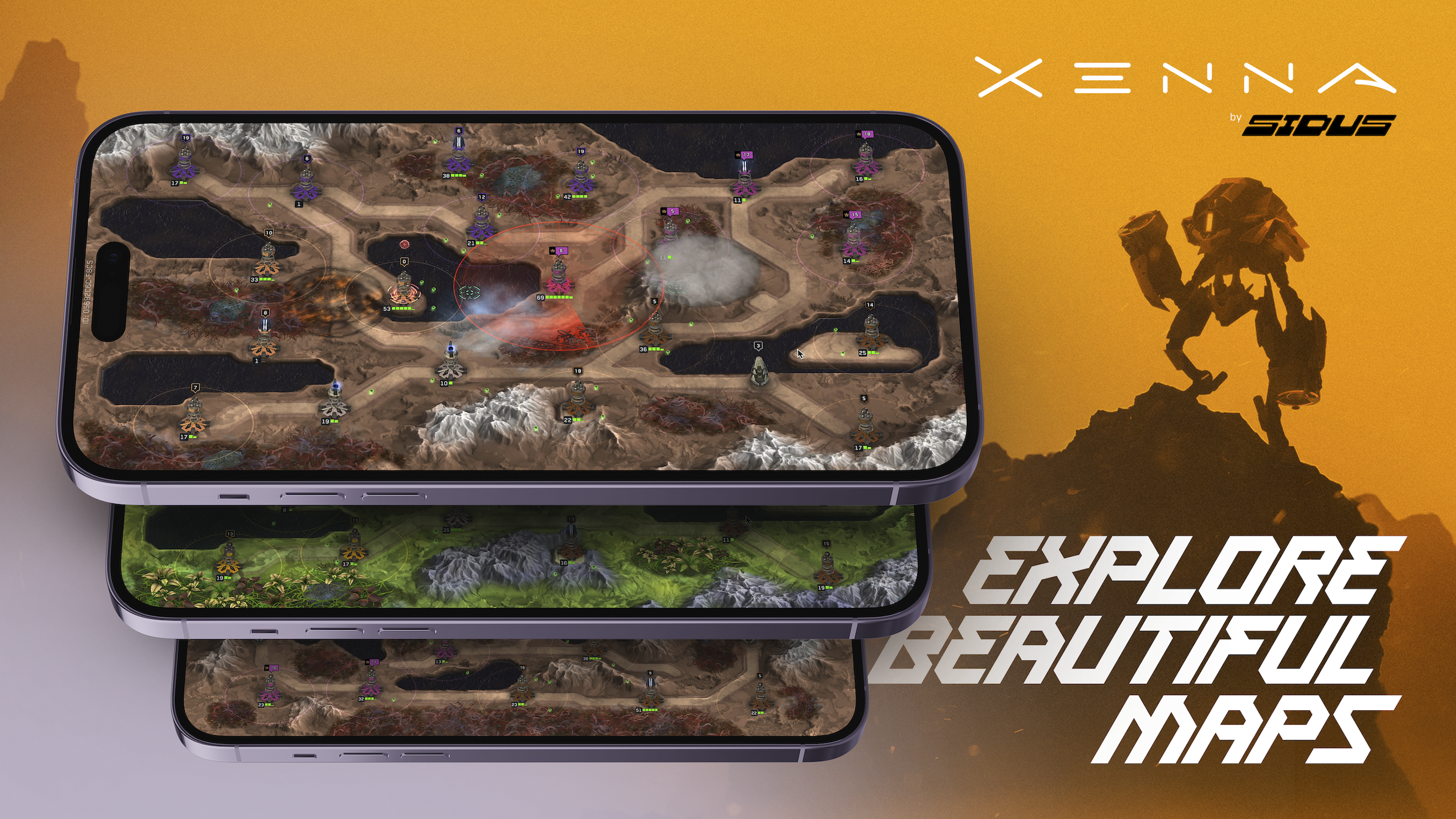 Xenna: Card Battle RTS for Android/iOS - TapTap