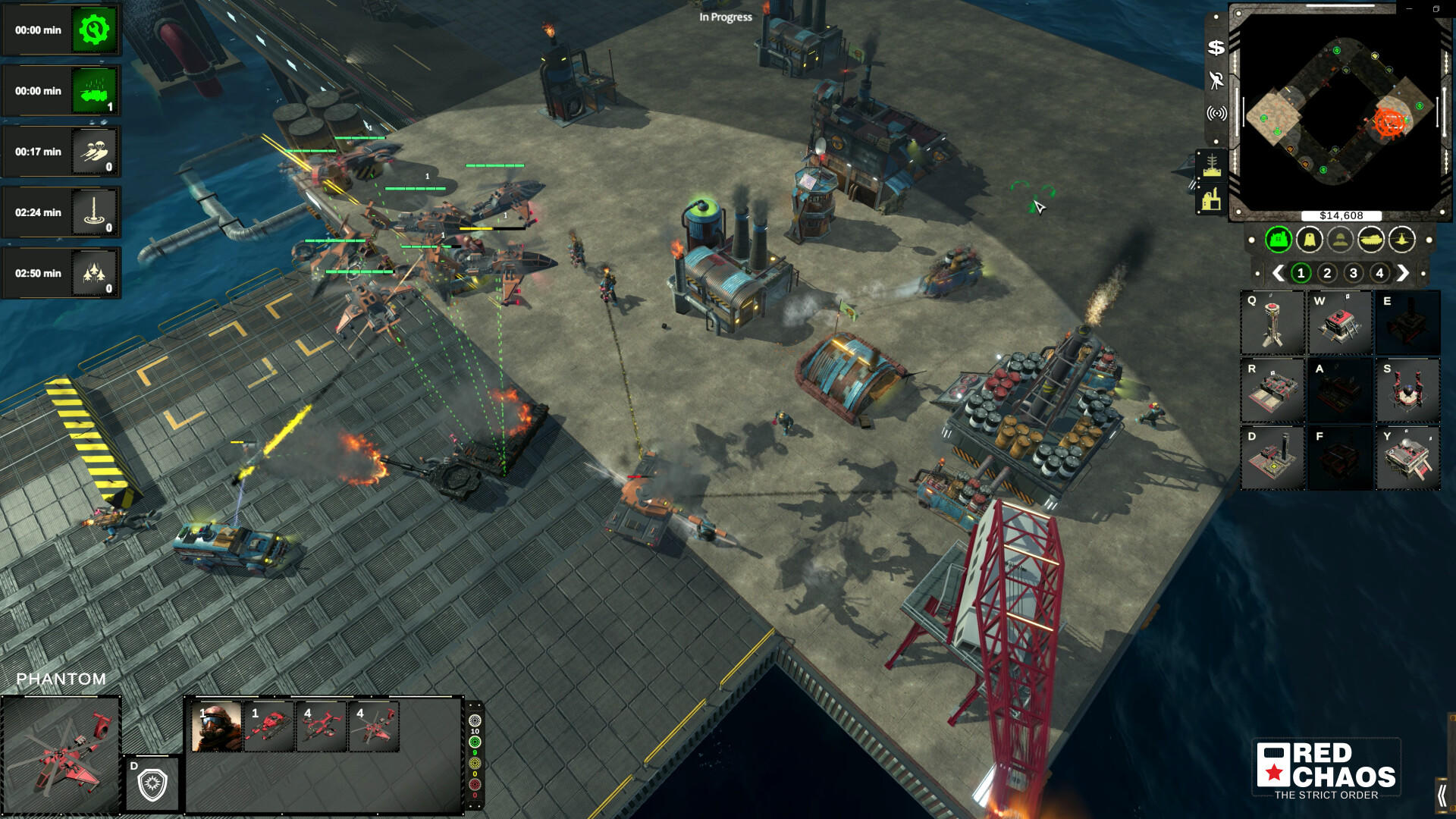 Red Chaos - The Strict Order Game Screenshot