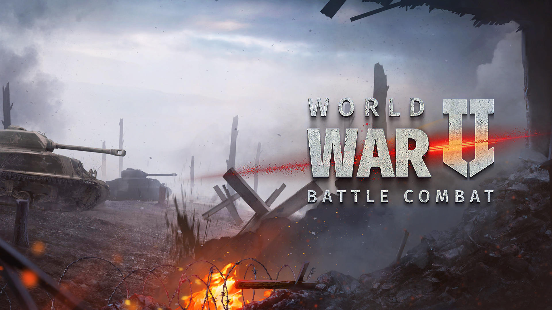 Jogo de Guerra e Tiro Fps Para Celular World War 2 Battle Combat