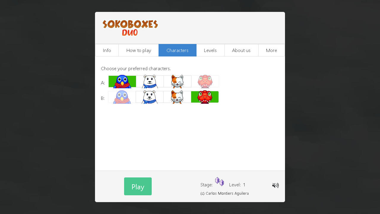 Screenshot of Sokoboxes Duo