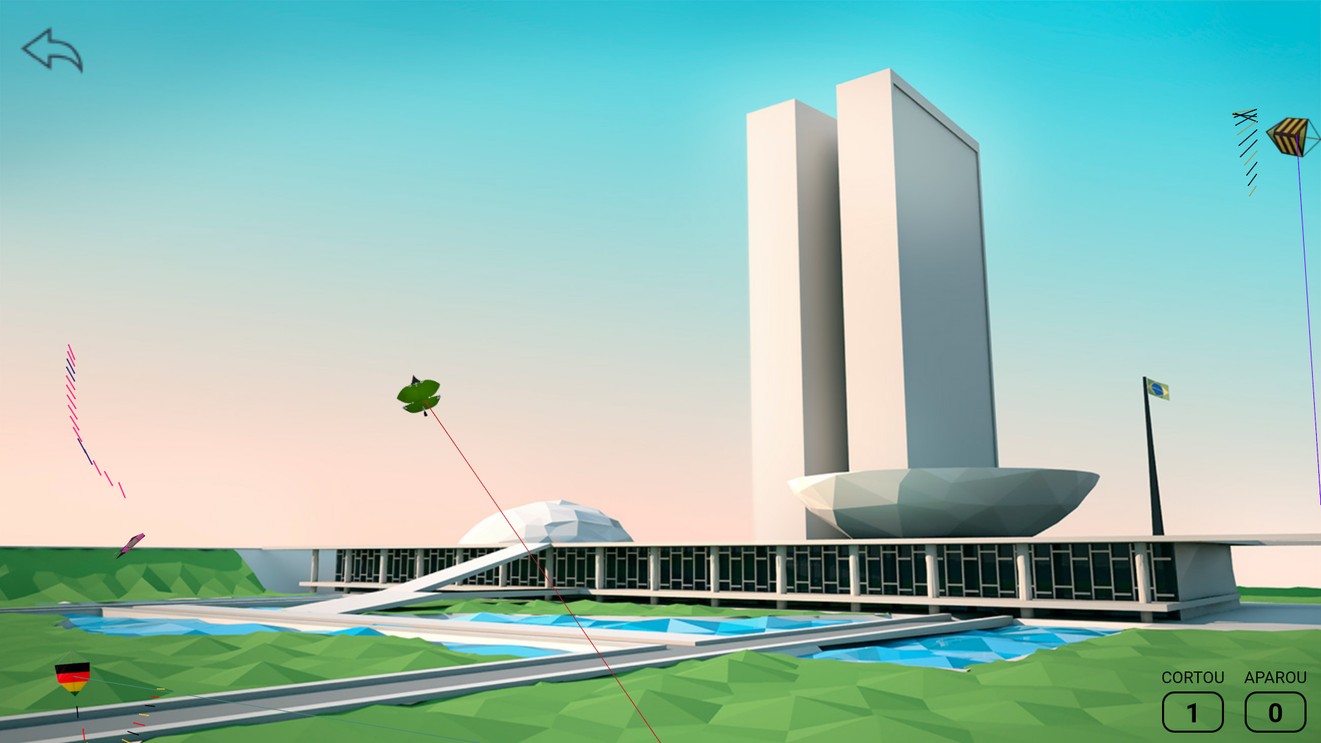 Kite Fighting ゲームのスクリーンショット