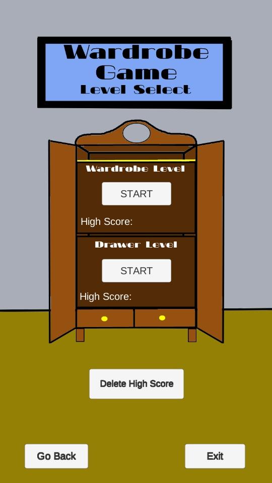 Cuplikan Layar Game Wardrobe Game