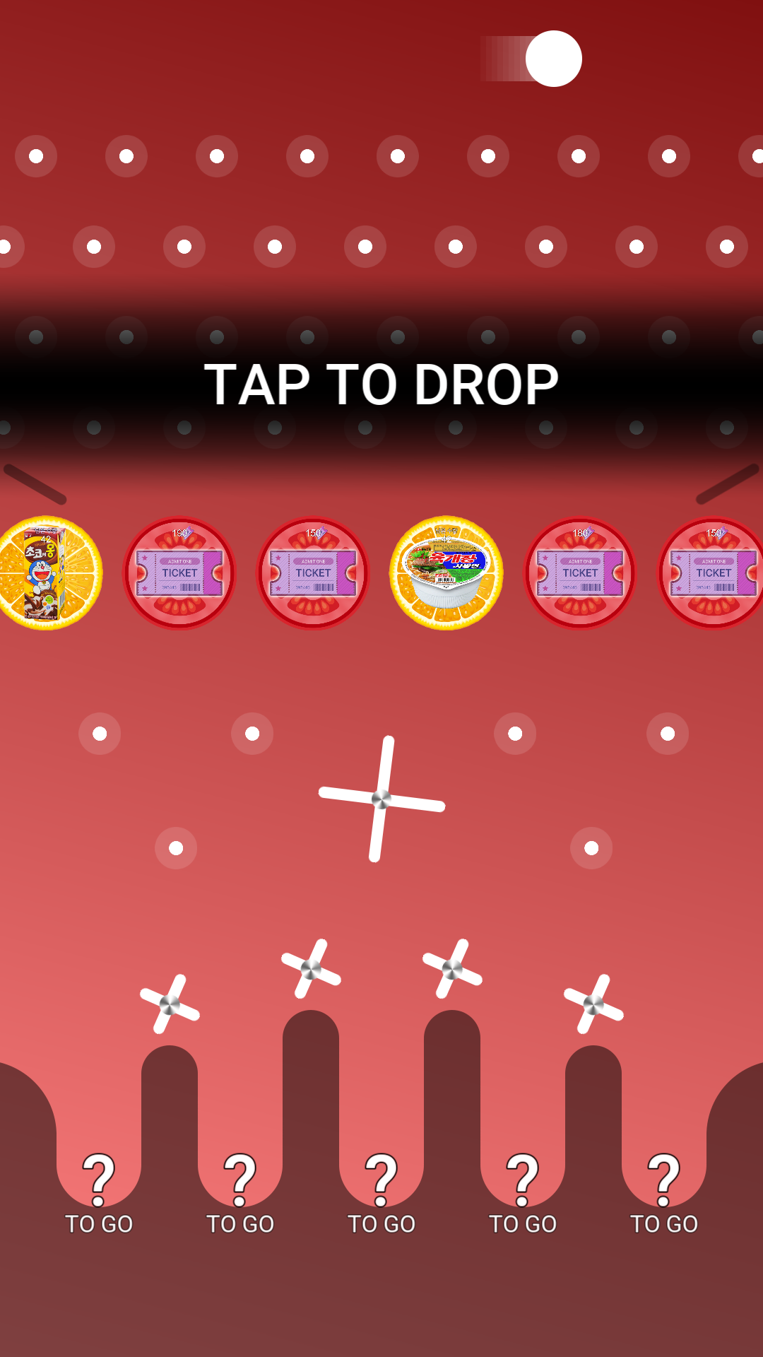 Screenshot of 나이프히트 - 선물게임