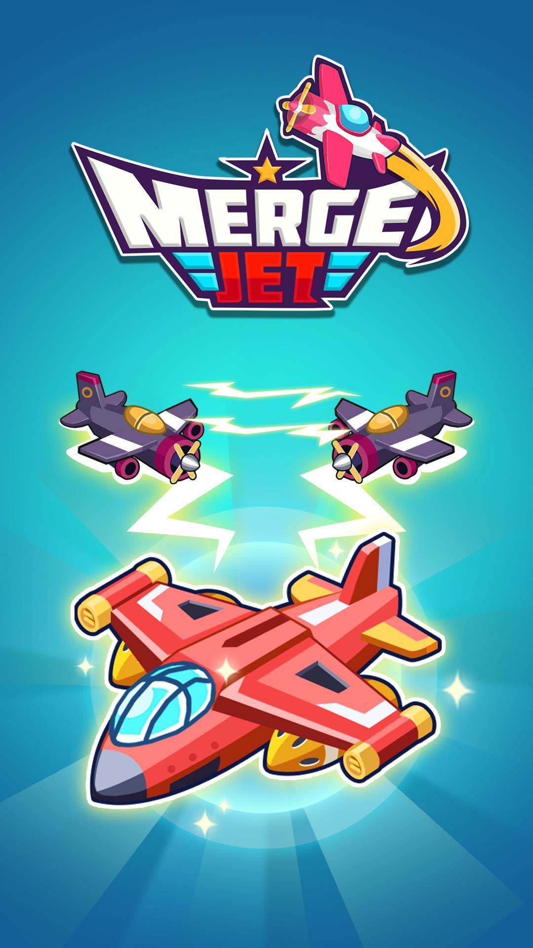 Merge All Jet: Game Merge Planes Idle Tycoon Game Screenshot