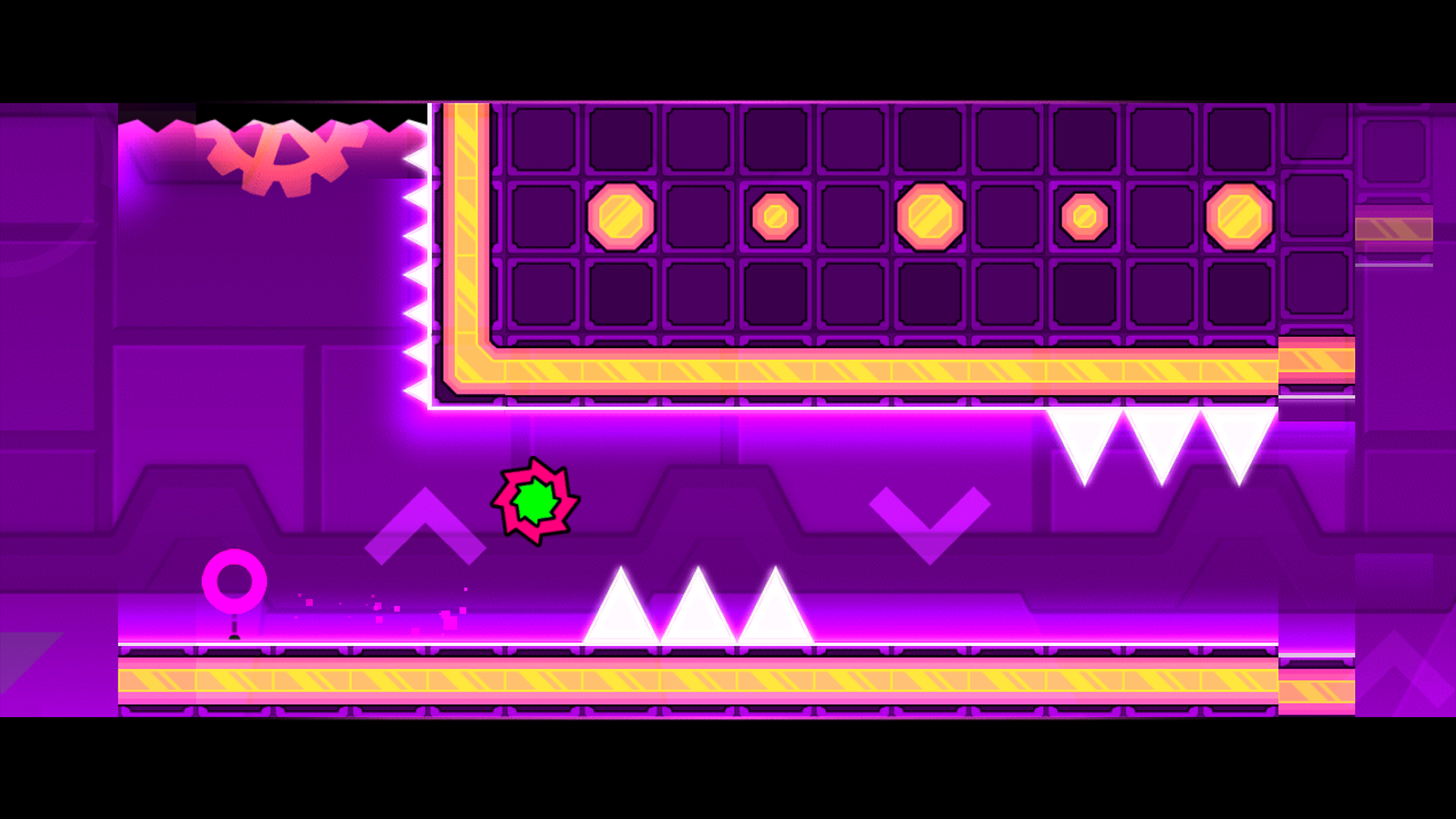 Geometry Dash Meltdown Game Screenshot
