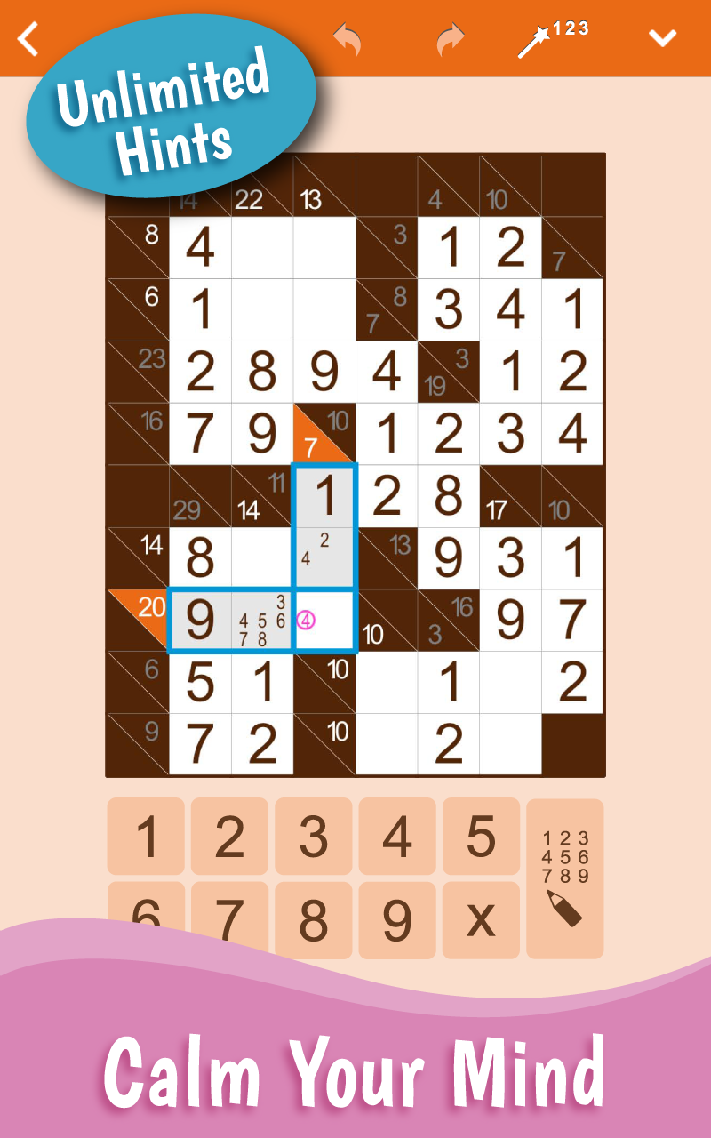 Kakuro: Number Crossword Game Screenshot