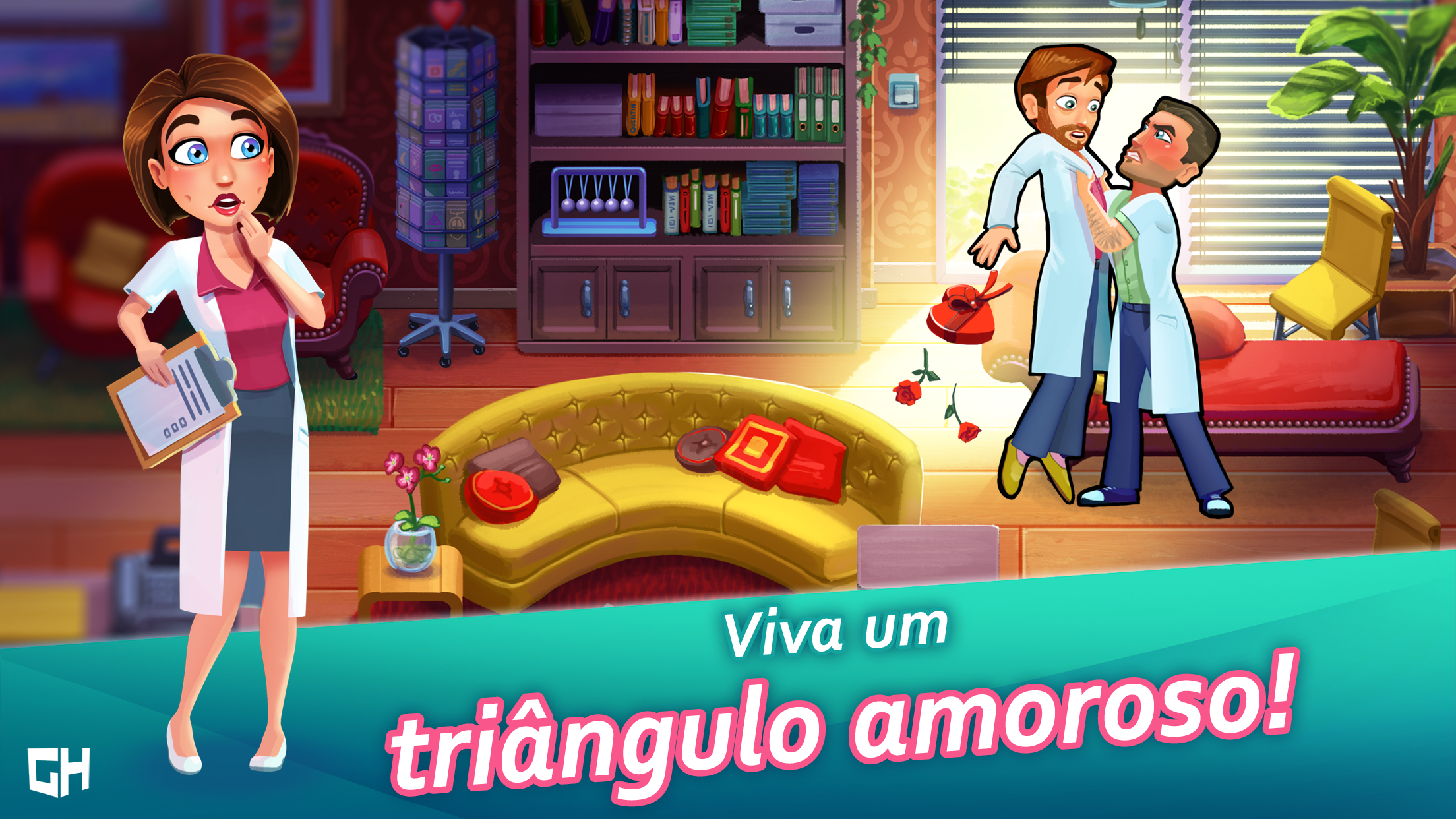 Captura de Tela do Jogo Heart's Medicine Hospital Heat