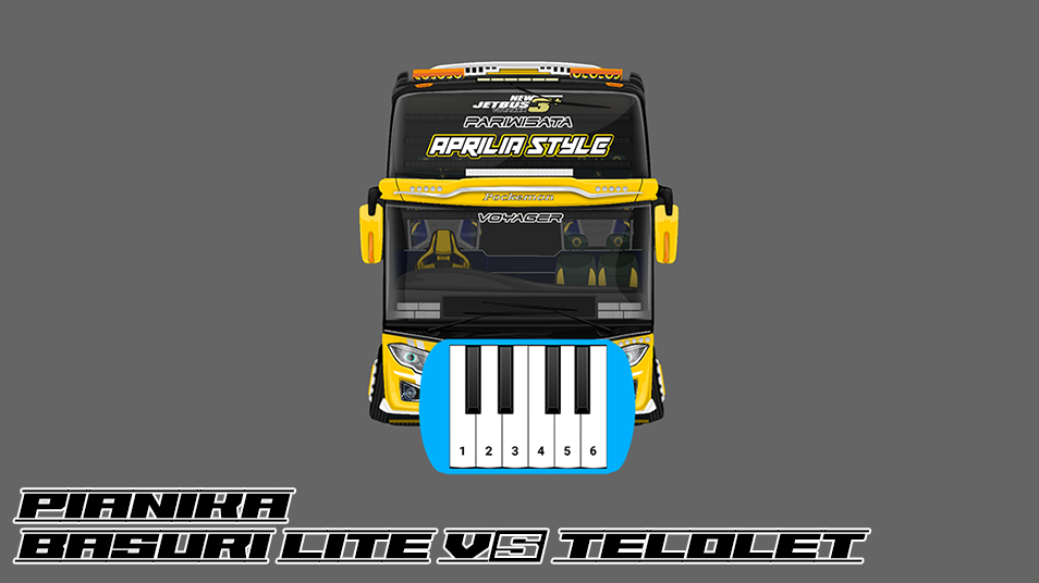 pianika basuri lite v5 telolet ภาพหน้าจอเกม