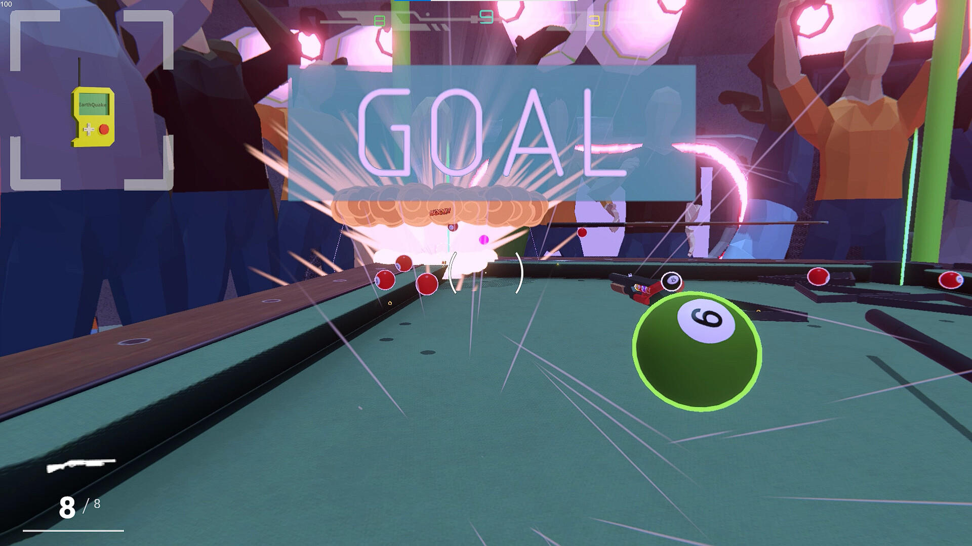 Screenshot of 69 Balls