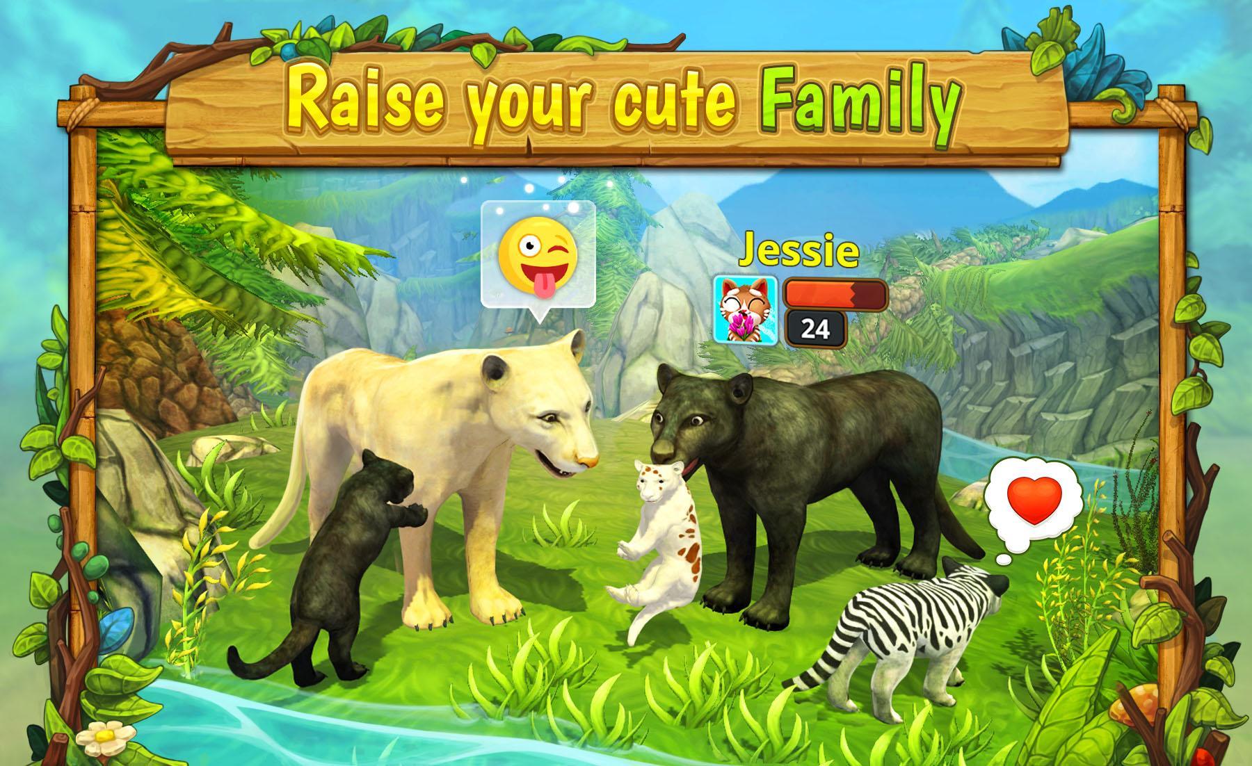 Screenshot 1 of puma familia sim en línea 
