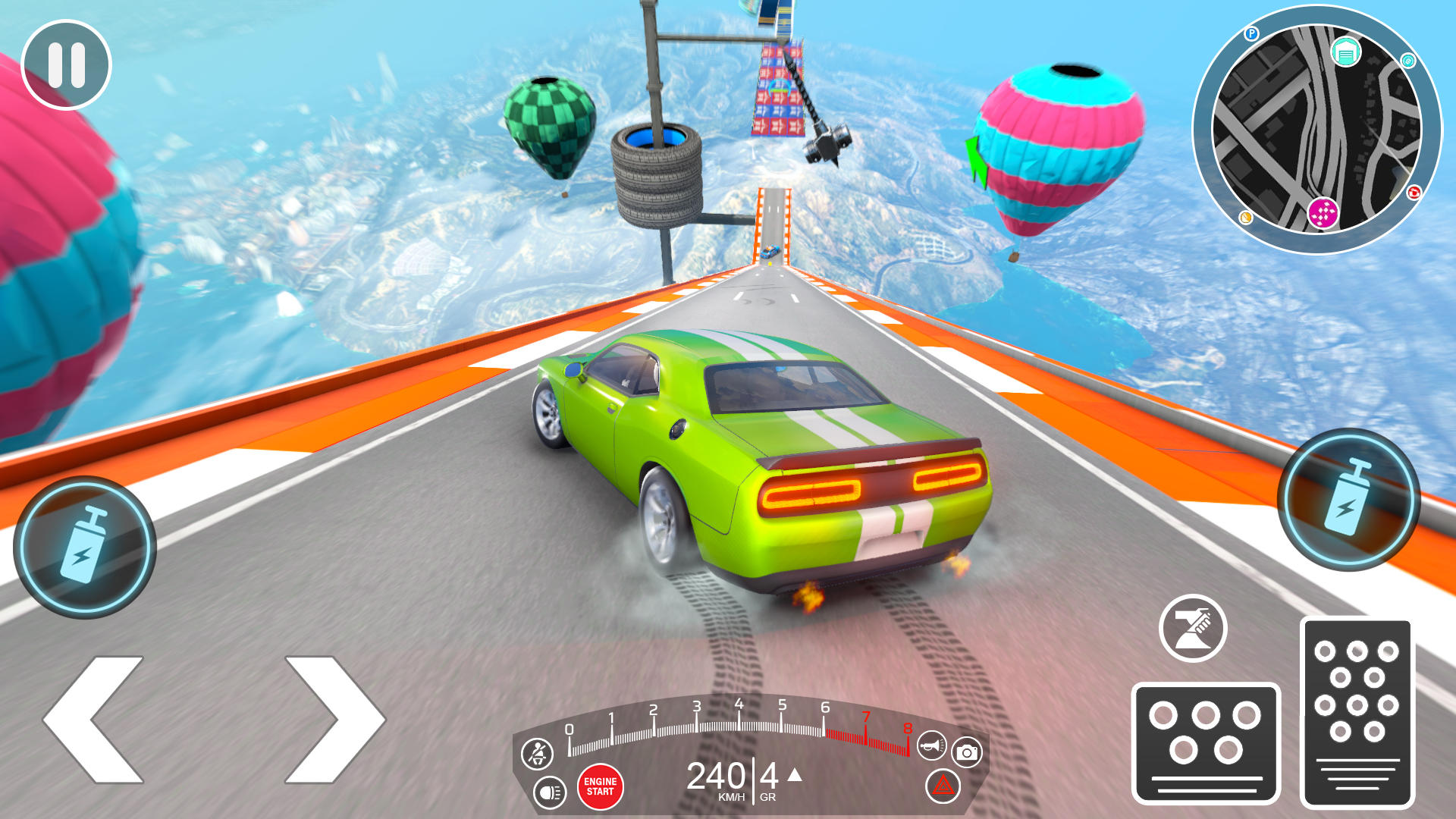 MadWheels: Ramp Stunt Extreme Game Screenshot